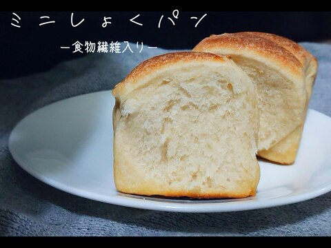 食物繊維入り！もっちもちミニしょくパン